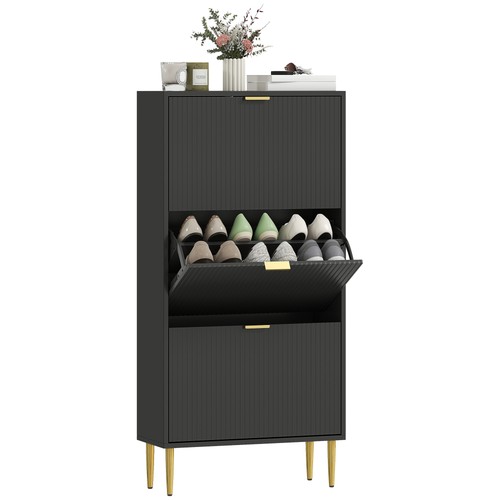 Homcom slim shoe storage - slim,