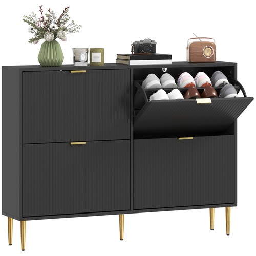 Homcom slim shoe storage - homcom,
