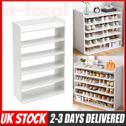 Tier shoe cabinet wooden - 6,