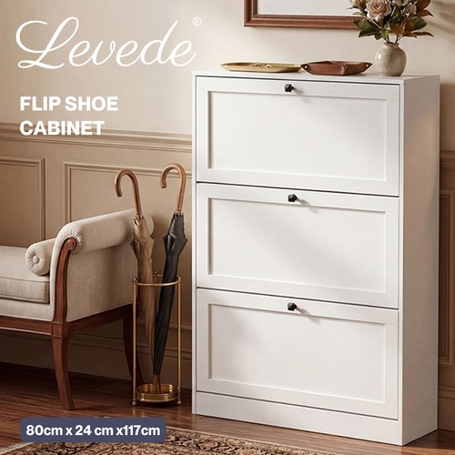 Levede tall shoe cabinet - levede,