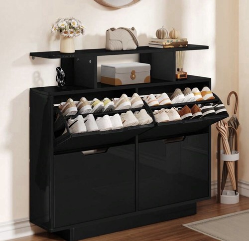 High gloss shoe storage - shoe,